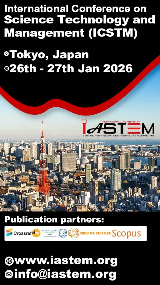Science Technology and Management Conference in Tokyo, Japan
